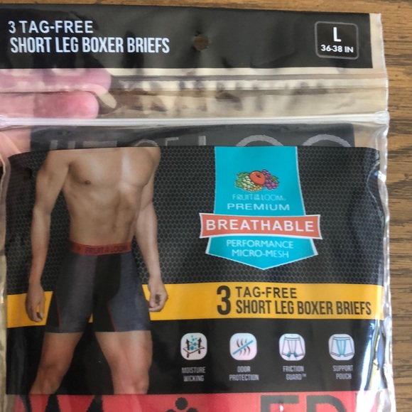 Fruit of the loom men’s boxer briefs - Picture 4 of 5